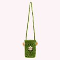 thumbnail image 3 of Monedero Mujer JShteea Hecho A Mano Verde, 3 of 9