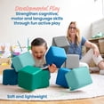 thumbnail image 4 of Building Blocks ECR4Kids SoftZone Patchwork para niños pequeños, 12 piezas, 4 of 9