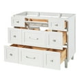 thumbnail image 4 of Ariel Monroe 42 Inch Single Sink Base Cabinet In White, 4 of 7