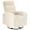 Beige, variant on EDX 360°Swivel Nursery Chair, Comfy Chair for Bedroom, Rocking Chair with Thickened Seat Cushion, High Back Sofa Chairs for Living Room, Nursery Room and Reading Room, Green