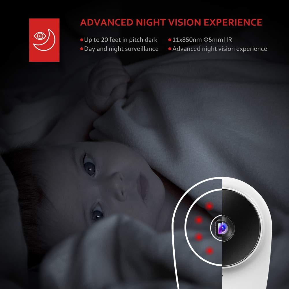 victure 1080p fhd baby monitor