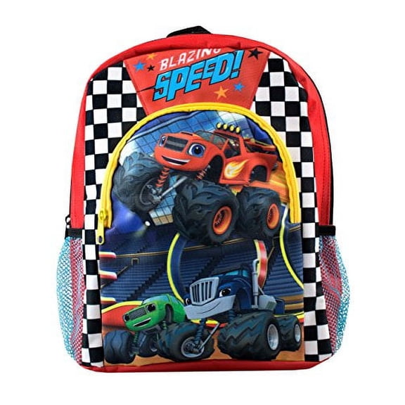 Blaze and The Monster Machines Kids Backpack, Multicolor