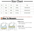 thumbnail image 2 of Mrat Clearance Strapless Push up Bras for Women U-shaped Cross Back Wireless Bra Built in Bra Tank Tops Mesh Breasts Seamless Suspender Bra Yellow_V XL, 2 of 3