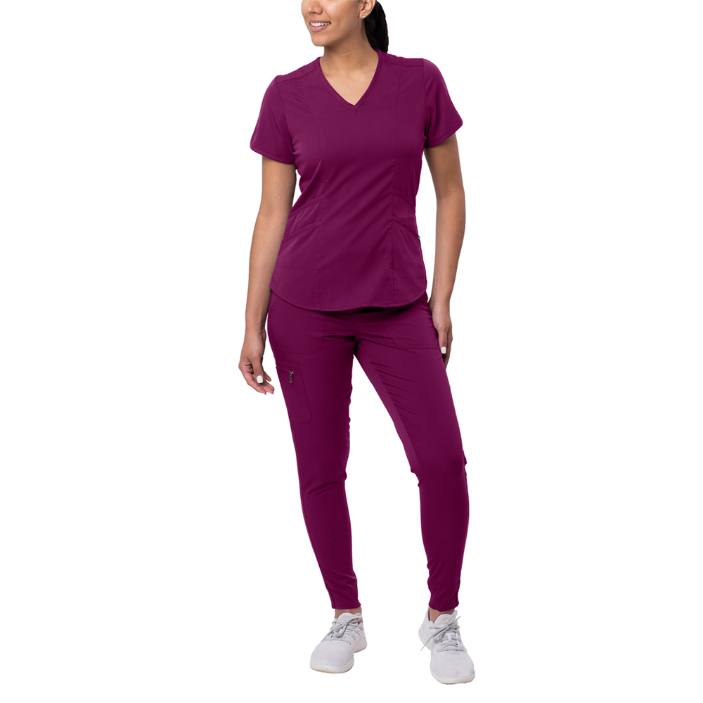 Adar Adar Pro Modern Athletic Scrub Set For Women Modern VNeck