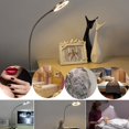 thumbnail image 4 of Adjustable USB LED Lamp Clip on Lamp Desktop Lamp with Stable Clamp For Reading Makeup, 4 of 8