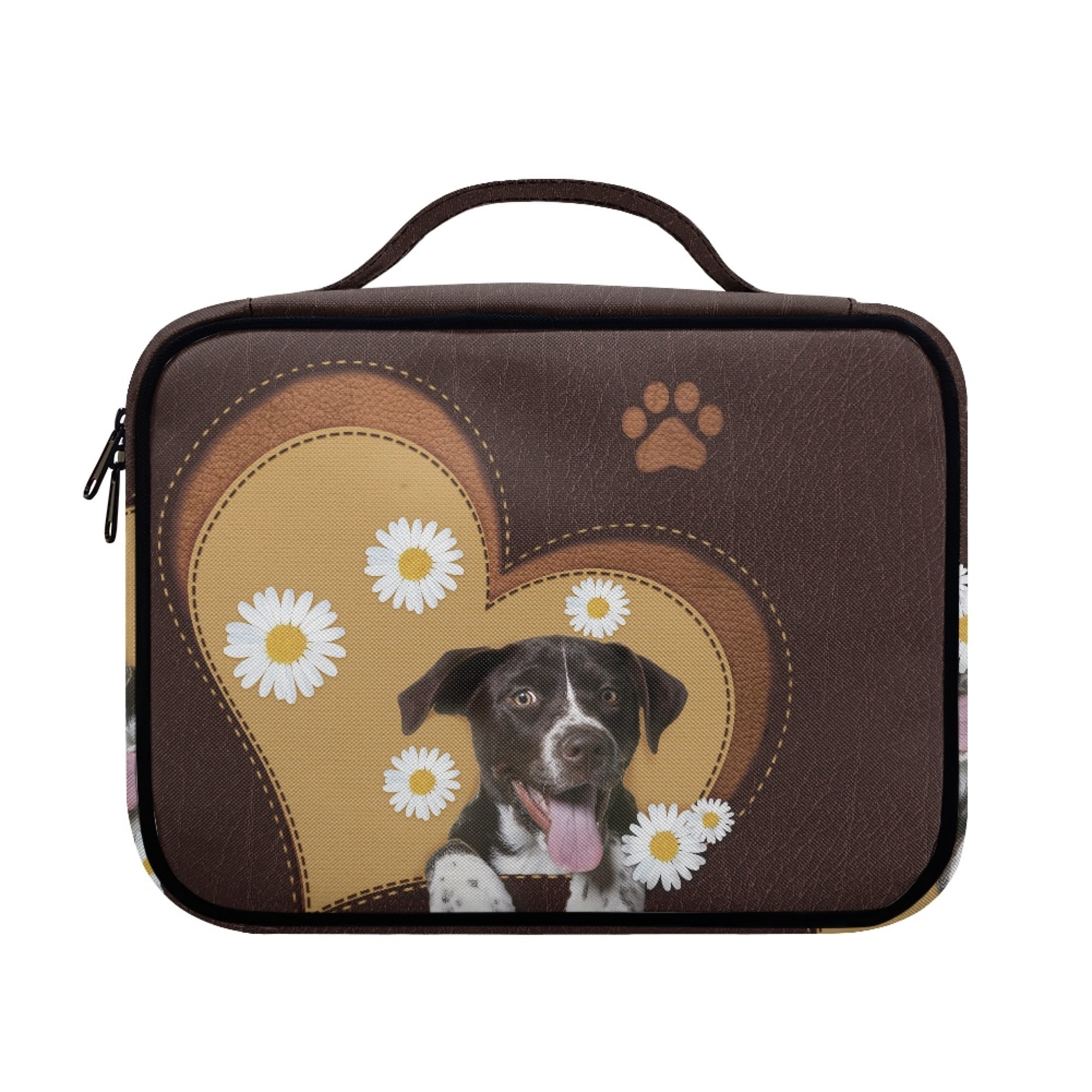 JINMUZAO Animals Print Bible Bag for Clerics Zipper Bible Cases