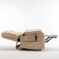 thumbnail image 3 of JAMPOOCA Oversized Power Lift Recliner Chair, Beige, 3 of 7