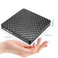 thumbnail image 2 of facefd External DVD Player USB 3.0 DVD Drive CD Burner Slim Portable DVD Writer Player, 2 of 6