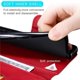 thumbnail image 4 of Estuche de Cuero PU con Cierre para Samsung Galaxy A31 , Funda Protectora con Billetera y Correa, 4 of 5