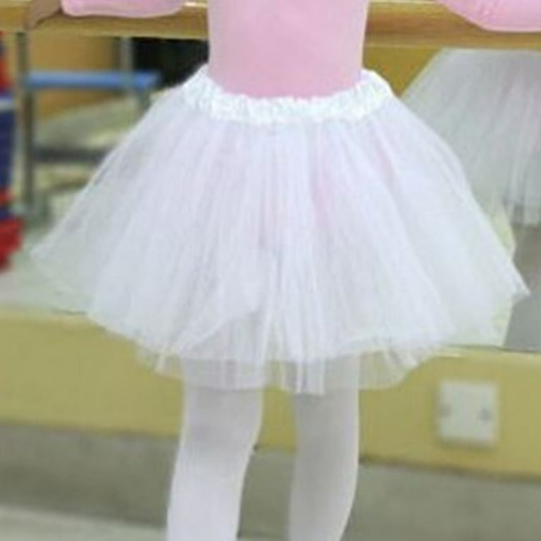 White tutu cheap skirt walmart