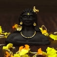thumbnail image 6 of IBA Indianbeautifulart God Spiritual Figurine Adiyogi Auspicious Hindu God Living Room Home Décor Religious For Car Dashboard-DS, 6 of 8