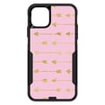 thumbnail image 1 of DistinctInk Custom SKIN / DECAL compatible with OtterBox Commuter for iPhone 11 Pro (5.8" Screen) - Pink & Gold Print - Arrows Pattern, 1 of 5