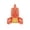 Orange, variant on Chew Toy Durable Dinosaur Interactive Dog Toy Treat Dispensing Teething Toy For Aggressive Chewers Puppy Dental Health And Anxiety Relief(Blue-22X16Cm)