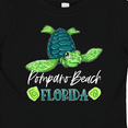 thumbnail image 4 of Inktastic Pompano Beach, Florida Happy Sea Turtle Boys or Girls Baby T-Shirt, 4 of 5