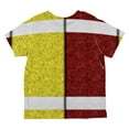 thumbnail image 2 of Fantasy Football Team Maroon and Yellow All Over Toddler T Shirt Multi 4T, 2 of 2
