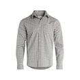 thumbnail image 5 of Free Assembly Men's Button Front Poplin Oxford Shirt with Long Sleeves, Sizes XS-3XL, 5 of 5