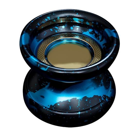 CYFW Professional Butterfly Yoyo Alloy Responsive Yoyo 10 Ball Bearing Yoyo for Advanced Player with 10 Strings