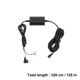 thumbnail image 2 of unbranded 1Ud Cable Para Grabadora De Datos De Auto En Negro Con Ocultable Y Materiales ABS, 2 of 7