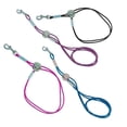 thumbnail image 3 of Dog Grooming Loops Vinyl Harness Trachea Saver No Choke or Pressure Restraints (17" Large Pink), 3 of 5