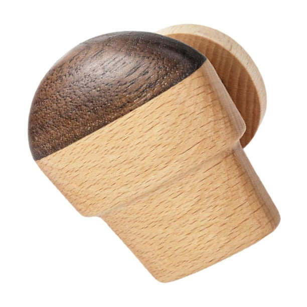 Perchero de madera para colgar en la pared, para bolso, ropa y mochila. Estilo B