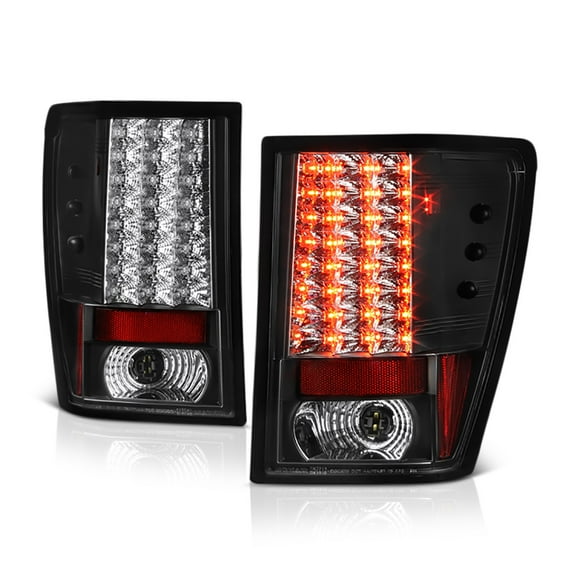 VIPMotoZ 2005-2006 Jeep Grand Cherokee LED Tail Lights, Driver & Passenger Side