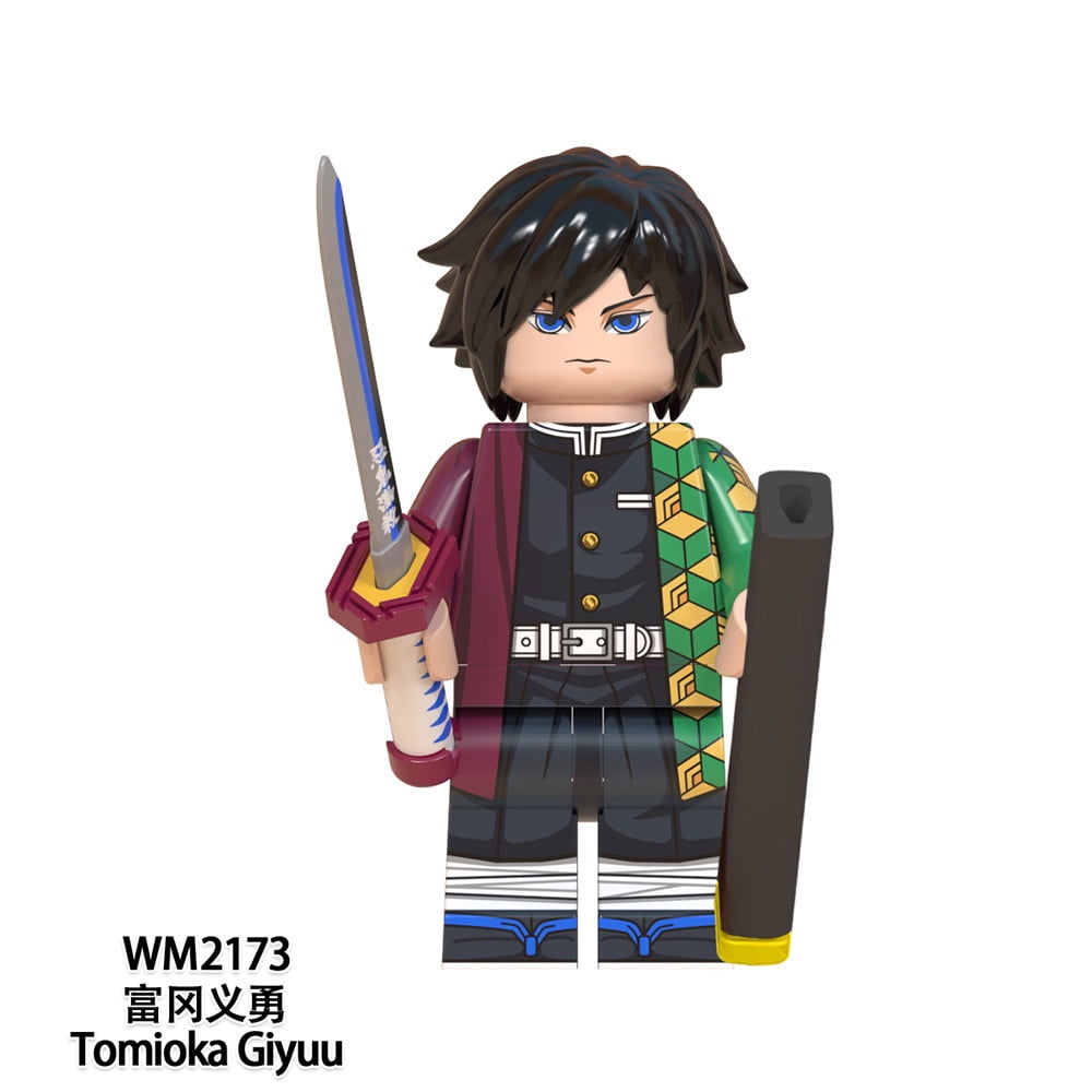 Demon Slayer Anime Lego Construcción Minifiguras Muzan Tanjirou Nezuko ...