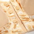 thumbnail image 3 of ATENAR Bras for Women,Wireless Bras for Women,Womens Bras,Stretch Fabric,Breathable,Printed,Nylon,Spandex,Beige,4XL, 3 of 9