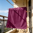 thumbnail image 4 of Microfiber Bath Hand Towels, Cosmug Soft Absorbent Towels, Daily Use Quick Dry Towels, for Bathroom Shower, Gym Workout and Travel Carry, 35 x 75 CM, Wine, 4 of 5