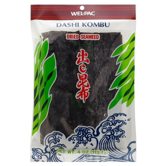 JFC International Wel Pac Dashi Kombu Seaweed, 4 oz