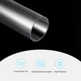thumbnail image 3 of Plastic Pipe Rigid Tube Clear 1.2"(30mm) ID 1.3"(32mm) OD 17" (425mm) for Lighting, Water Plumbing, Pack of 5, 3 of 6