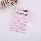 thumbnail image 4 of Calculadora científica portátil pequeña para estudiantes, 8 dígitos, cuerpo pequeño, teclas de plástico, almohadilla inferior antideslizante, teclas transparentes, calculadora científica., 4 of 8