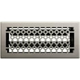 thumbnail image 5 of Imperial RG3410 San Francisco Decorative Floor Register, 4 x 10-Inch, Brushed Nickel, 5 Pack, 5 of 7