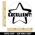 thumbnail image 2 of Excellent Star Teacher School Motivation Self-Inking Rubber Stamp Ink Stamper - Black Ink - Small 3/4 Inch, 2 of 7