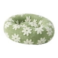 thumbnail image 2 of jinwen Donut Cat Bed Removable Washable Cover Soft Non Slip for Indoor Cats Rabbits Green Small, 2 of 9