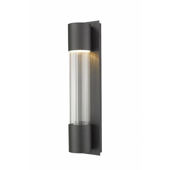 Z-Lite 575M-LED Striate 21" Tall Led Outdoor Wall Sconce
