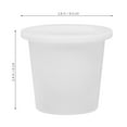 thumbnail image 4 of Shisuyan Umbrella Pole Fastening Cap White For Outdoor Use 2Pcs 2.6In, 4 of 9