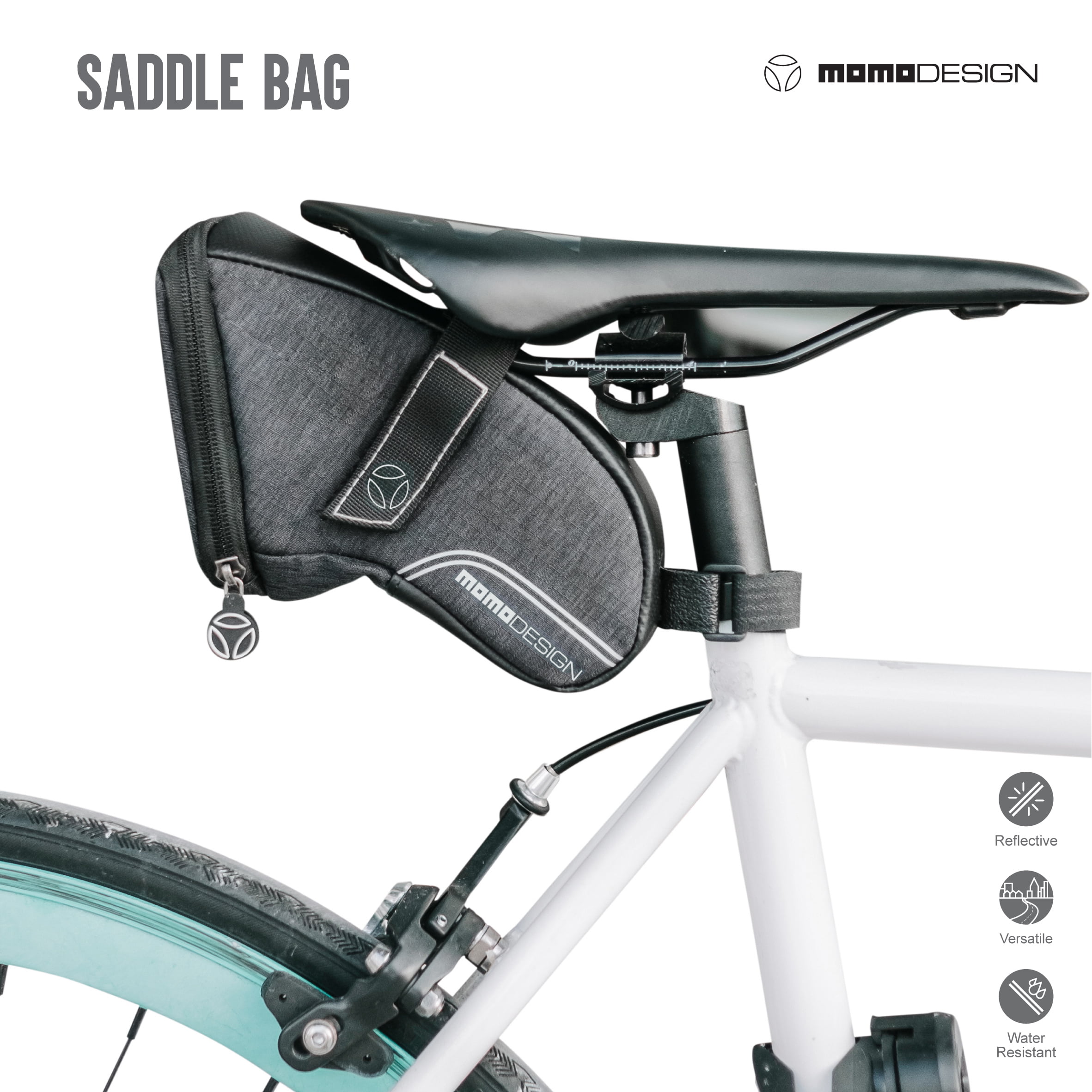 Details about   Bike Saddle Seat Bag Mini Portable Tool Bag Bicycle Pouch Pack EK 