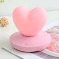 thumbnail image 2 of Coofit Silicone Night Light Heart: Touch Control Nursery Light Table Lamp for Valentine, 2 of 10