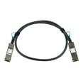 thumbnail image 2 of StarTech.com HPE JG326A Compatible 1m 40G QSFP+ to QSFP+ Direct Attach Cable Twinax, 40 GbE QSFP+ Copper DAC 40 Gbps Low Power Active Transceiver Module DAC, 40GE QSFP+ Cable, Firepower - Lifetime Warranty (JG326AST) - 40GBase direct attach cable - QSFP+ latched to QSFP+ latched - 3.3 ft - twinaxial - SFF-8436 - passive - black - for HPE Apollo 4200, 4200 Gen10; Edgeline e920; FlexFabric 12900E 36, 12XXX; ProLiant e910t 2U, 2 of 2