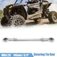 thumbnail image 2 of Unique Bargains 2 Pcs M8 80mm Tige de Direction Réglable Rotule pour 49cc ATV Électrique Go Kart Direction Colonne Suspension, 2 of 6