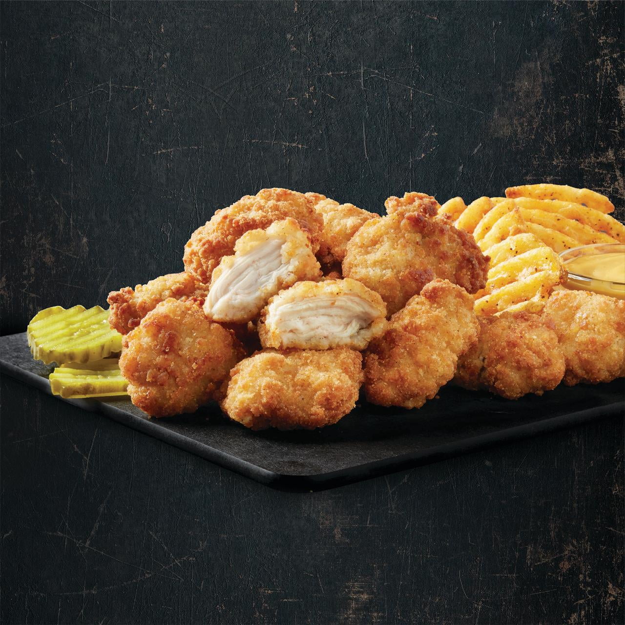 Soules Kitchen, Frozen, Fully Cooked Southern Style Chicken Breast Bites, Family Size, 24 oz