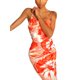 thumbnail image 4 of TRKIYQC Mujeres Sexy Sin Mangas Correa de Espagueti Split Satén Vestido Tie Dye Backless Midi Vestidos Y2K Bodycon Club Party Sundress, S/ M/ L/ XL/ XXL TRKIYQC moderno, 4 of 8