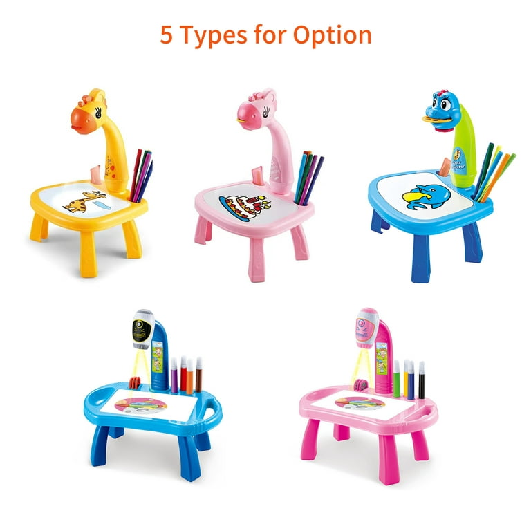 Children Learning Desk Tracing Painting Table Toy Flexible