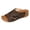 Coffee, variant on enyan Women's Sandals Womens Arch Support Flip Flops Comfortable Yoga Mat Slip on Summer Beach Walking Thong Cushion Sandals,Coffee,Size 8