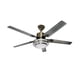 thumbnail image 1 of Ventilador minimalista 5 aspas Megaluz luz calida fria e intermedia con control CF1083A-48, 1 of 3