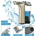 thumbnail image 5 of Automatic Soap Dispenser, Touchless Dish soap Dispenser 17oz/500ml with Upgraded Infrared Sensor, 5 Adjustable Soap Dispensing Levels, Liquid Hand soap Dispenser for Bathroom & Kitchen, Champagne Gold, 5 of 16