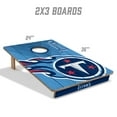 thumbnail image 5 of YouTheFan NFL Tennessee Titans 2' x 3' Cornhole Game, 5 of 6