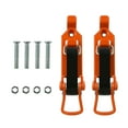thumbnail image 3 of Soporte para pala para techo, abrazadera de goma, accesorios ligeros para coche, soporte para hacha, 2 uds. Naranja, 3 of 8