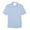 Light Blue, variant on GobdXE Solid Short Sleeve Button Down Collared Shirt with Left Chest Pocket Unisex Kids Back to School Uniform Casual Dress Tops for Boys Girls 5-6 Years,Beige