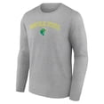 thumbnail image 2 of Men's Gray Norfolk State Spartans Campus Long Sleeve T-Shirt, 2 of 3